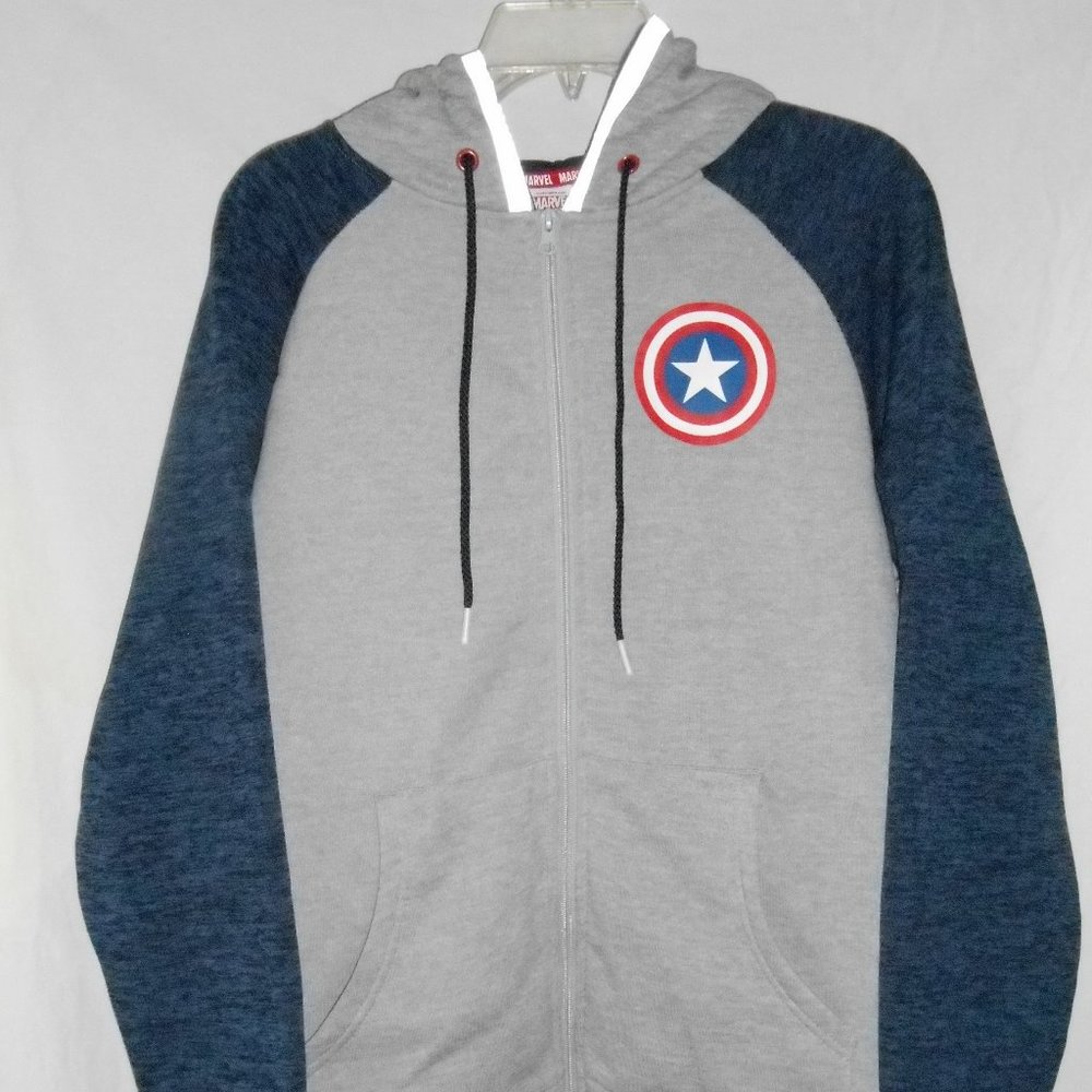 Marvel Comics Captain America Hoodie Jacket